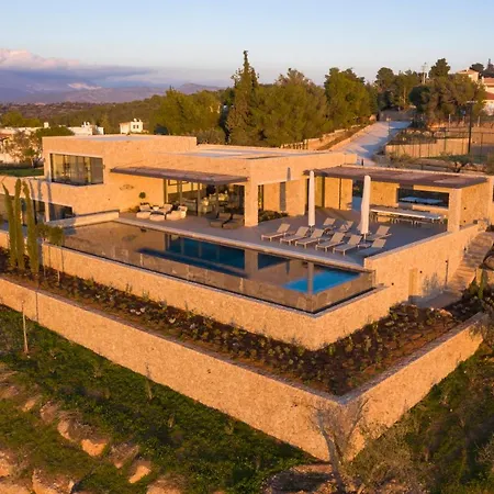 Villa Alchaca - New Magnificent With Infinity Pool & Tennis Koilás